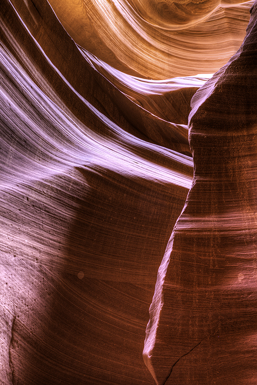 Lower Antelope Canyon, HDR, bei Page, Arizona, USA