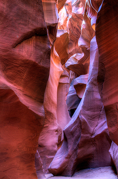 Lower Antelope Canyon, HDR, bei Page, Arizona, USA