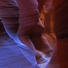 Lower Antelope Canyon - LInien als Spuren des Wassers