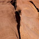 Lower Antilope Canyon Einstieg , Page, Arizona, USA