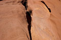 Lower Antilope Canyon Einstieg , Page, Arizona, USA