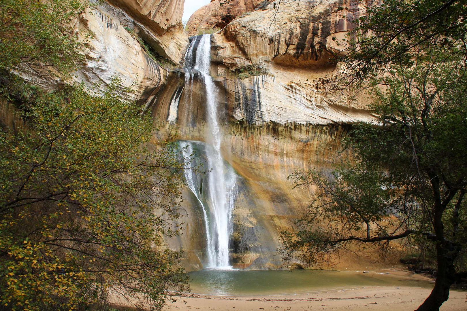 Lower Calf Creek Fall....