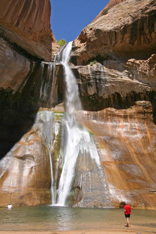 Lower calf creek falls