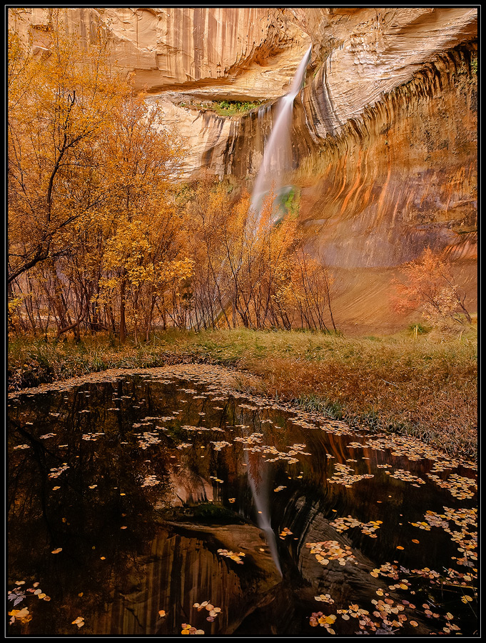 Lower Calf Creek Wasserfall