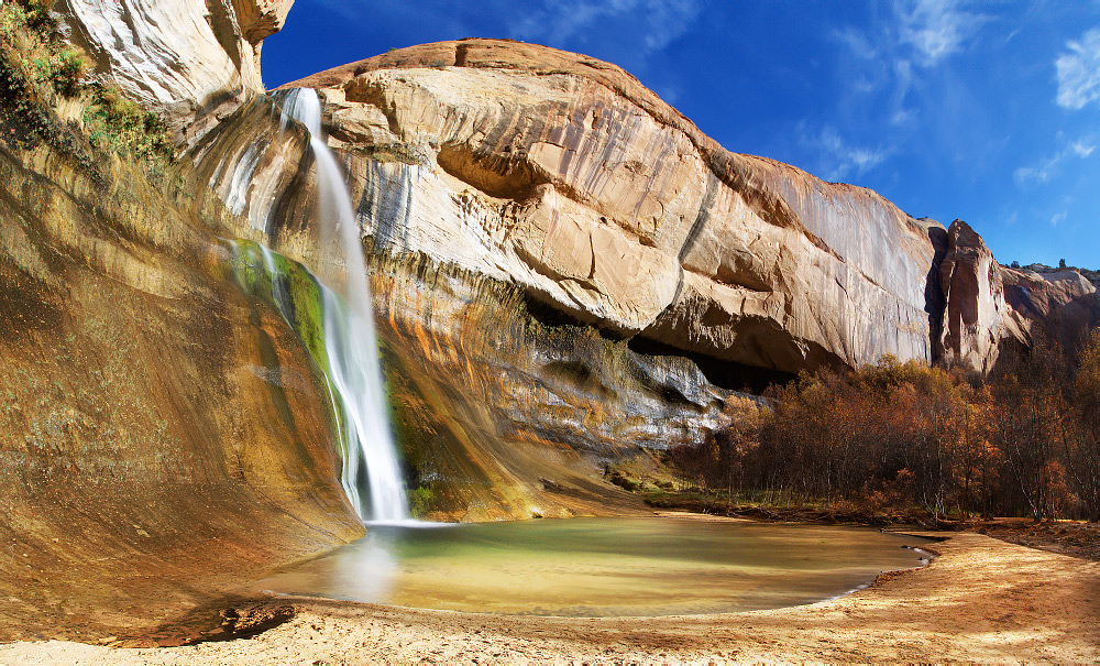 Lower Creek Falls Panorama