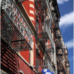 Lower East Side No. 1 - Fire Escapes and a Happy Soap Bubble