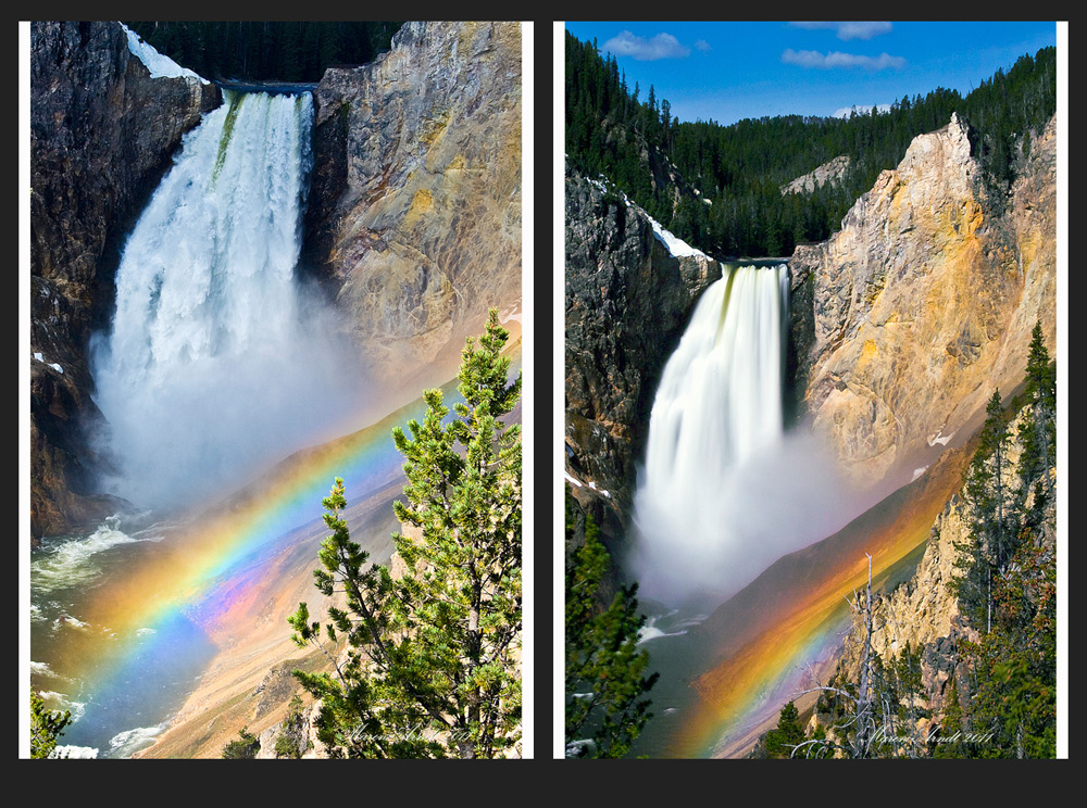 Lower Fall of the Yellowstone ...