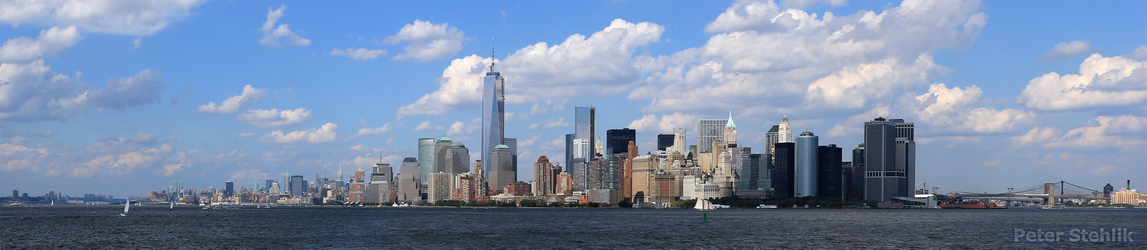 Lower Manhattan from Upper New York Bay