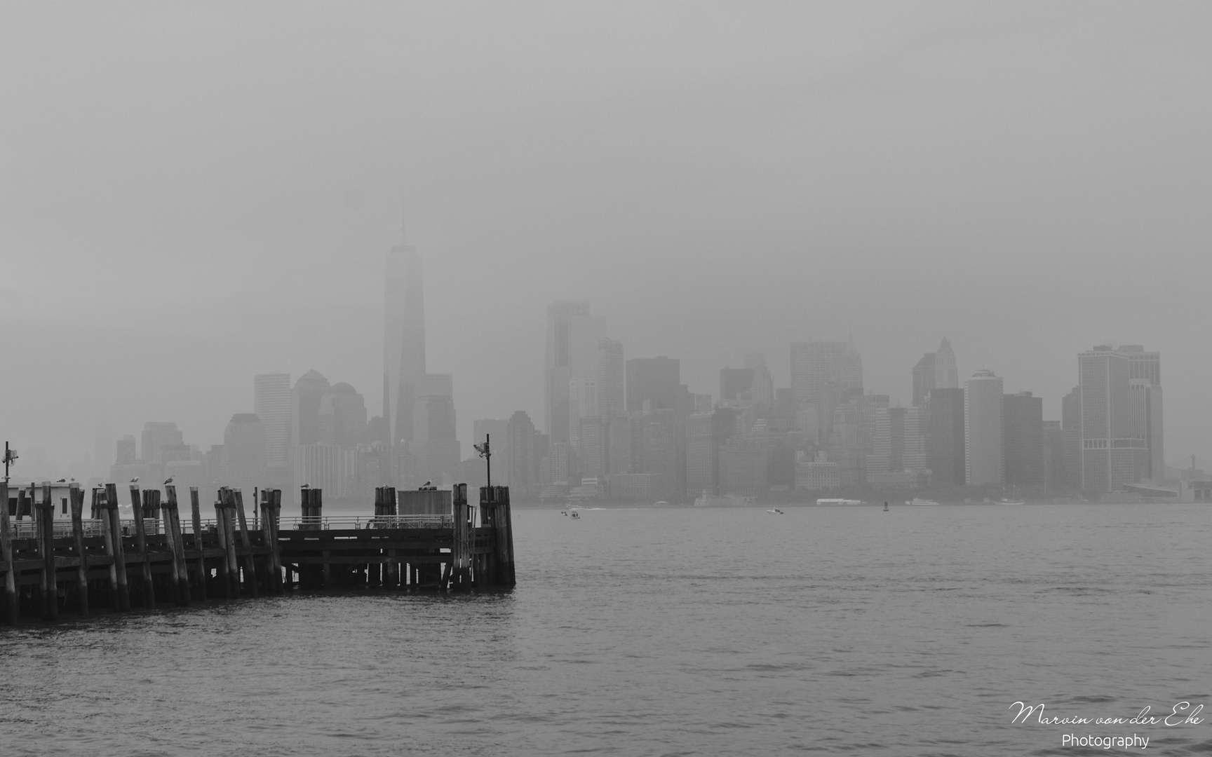 Lower Manhattan in Fog