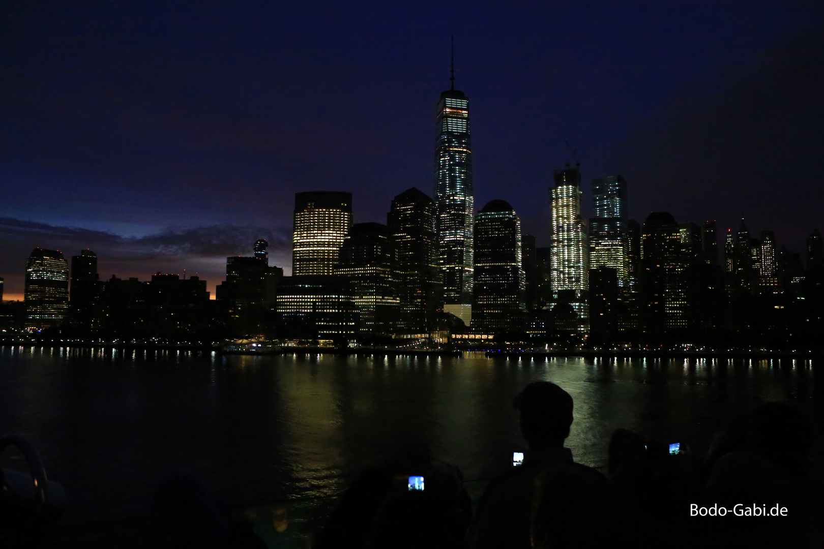 Lower Manhattan in Sicht