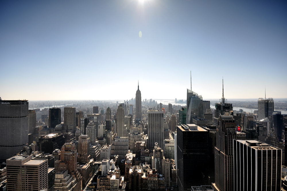 Lower Manhattan view