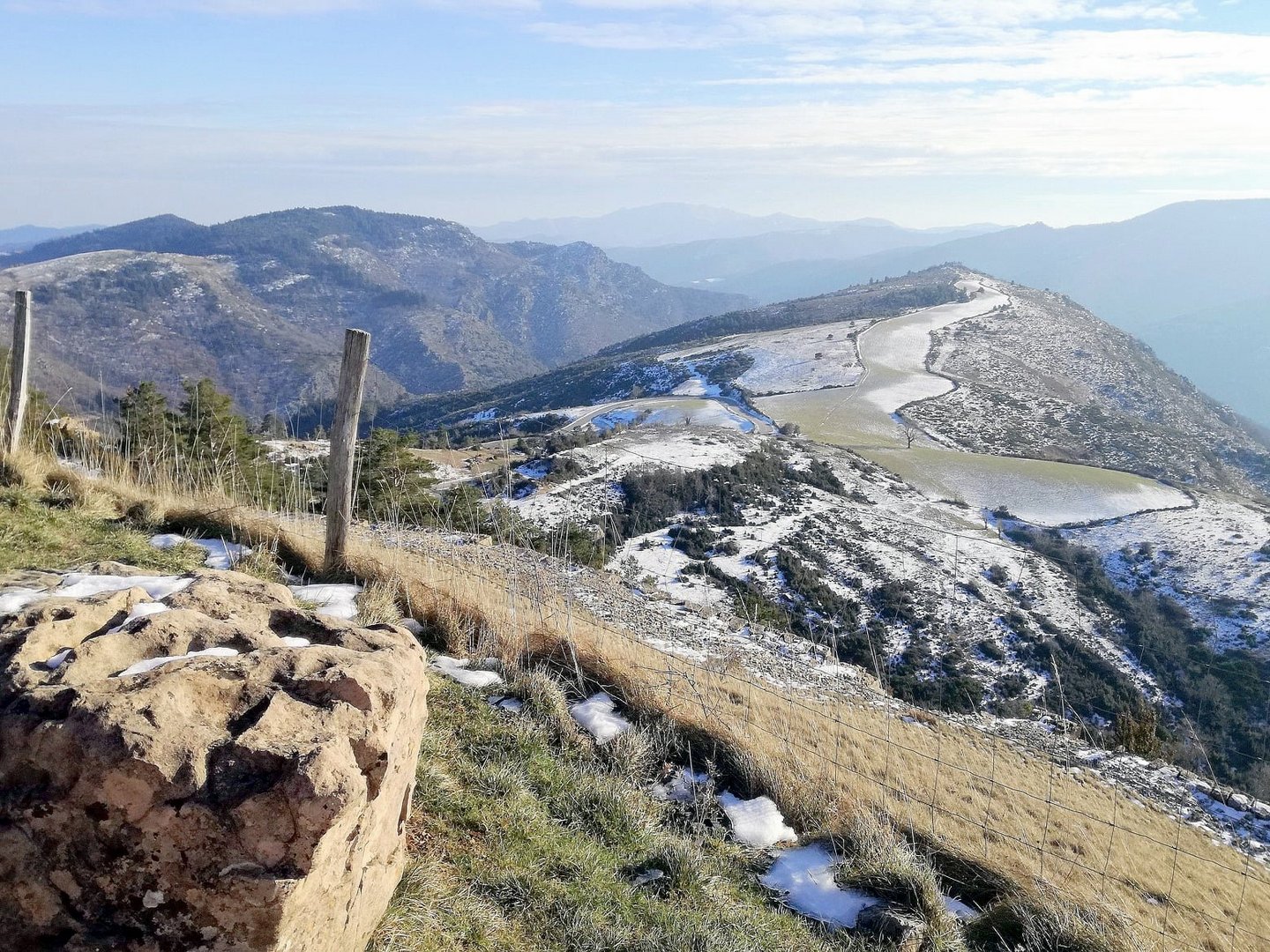 Lozère en hiver !