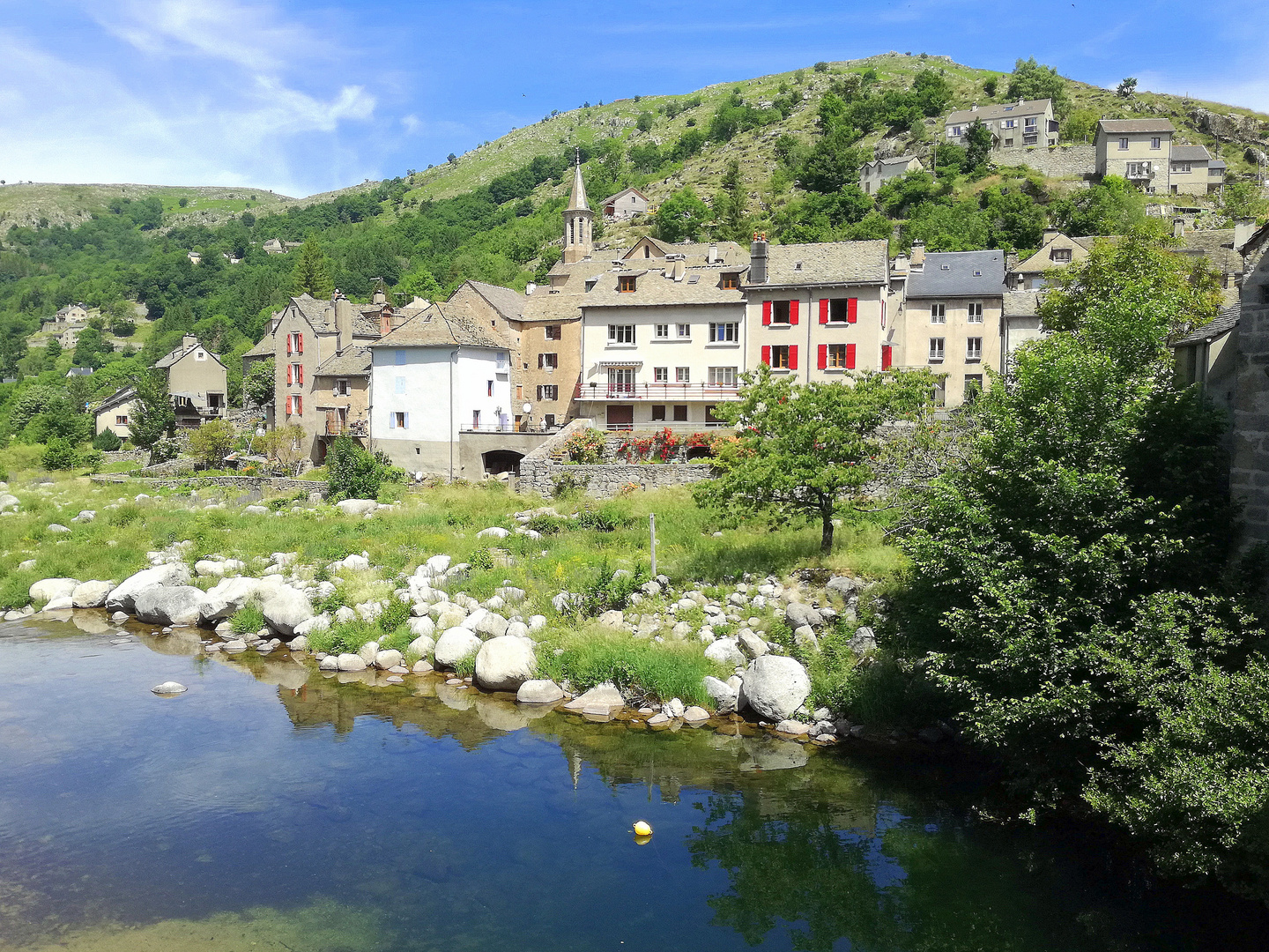 Lozère ... Le pont de Montvert