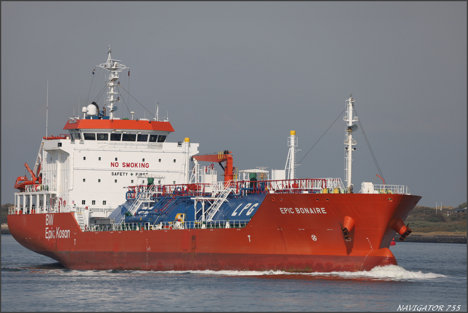 LPG Tanker EPIC BONAIRE, Rotterdam.