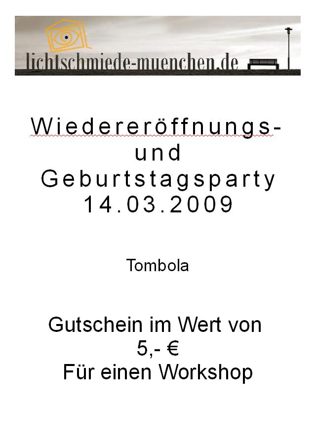 LSM Gutschein 5 Euro für Workshop