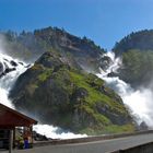 Låtefossen Wasserfall Norwegen 2007