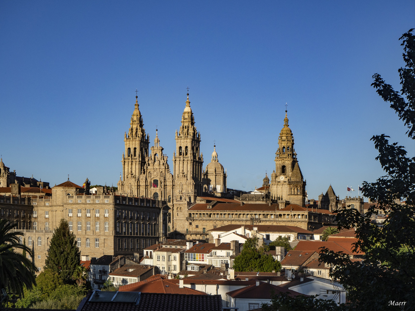 Último día del verano 2018, en Santiago de Compostela.