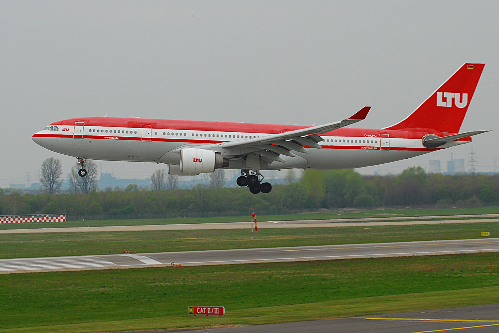 LTU im Landeanflug