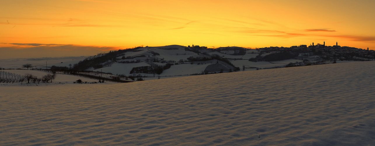 LU MONFERRATO...... "TRAMONTO"