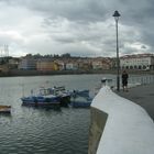 Luanco , pueblo marinero en Asturias