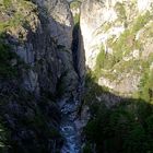 L'Ubaye au niveau du Pont du Châtelet (Saint Paul sur Ubaye) Alpes de Haute Provence