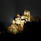 Lubentiusbasilika Dietkirchen bei Nacht