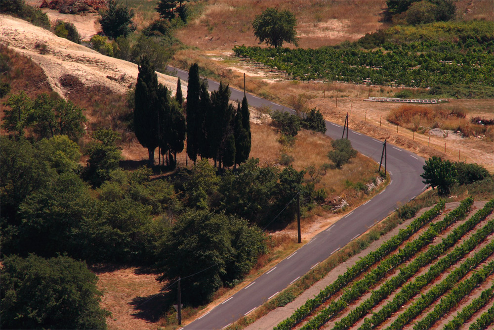 Luberon visto da Gordes