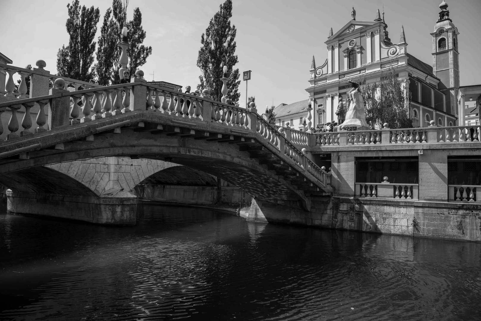 Lubljana - The triple bridge