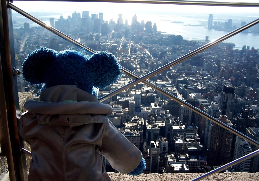 Luc in NYC - Empire State Building