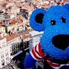 Luc in Venedig - Blick vom Campanile