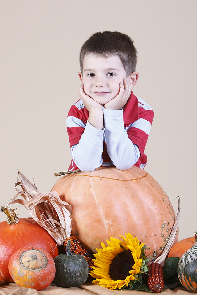 Luca in Herbststimmung