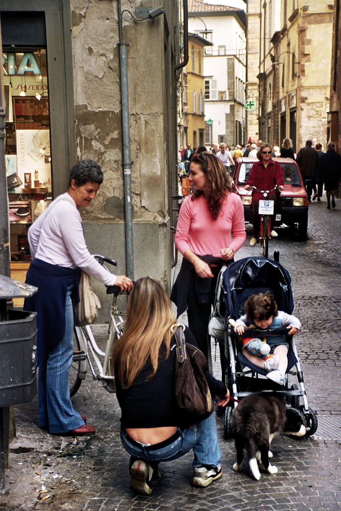 Lucca: Auf der Via Fillungo