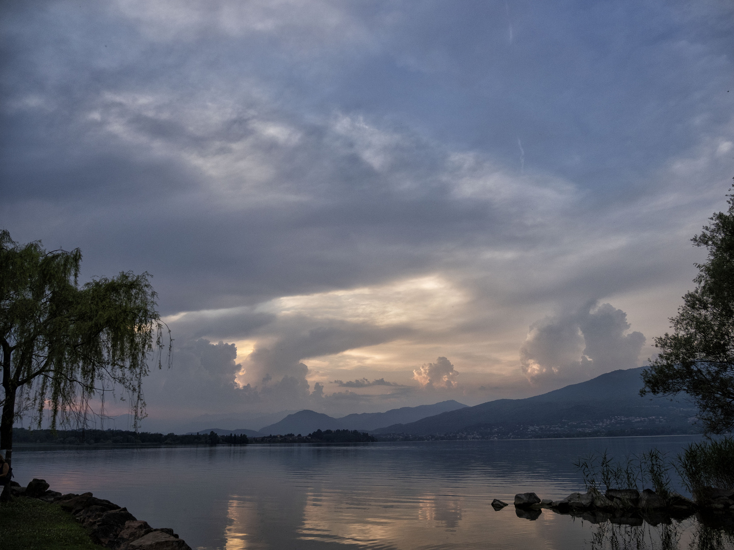 Luce calda del tramonto