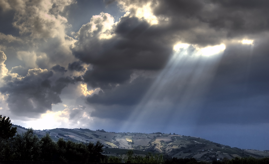 luce dal cielo