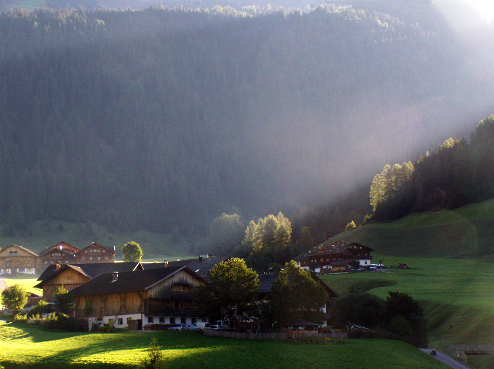 Luce dalla valle