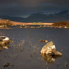 Luce di tempesta sul Rannoch Moor