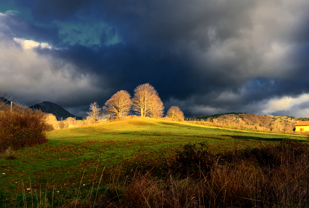 Luce particolare a Campotenese