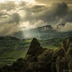 luce sui sassi di Rocca