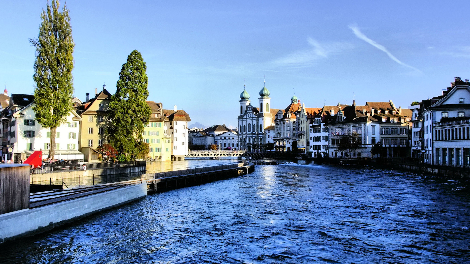 Lucerne au fil de l'eau