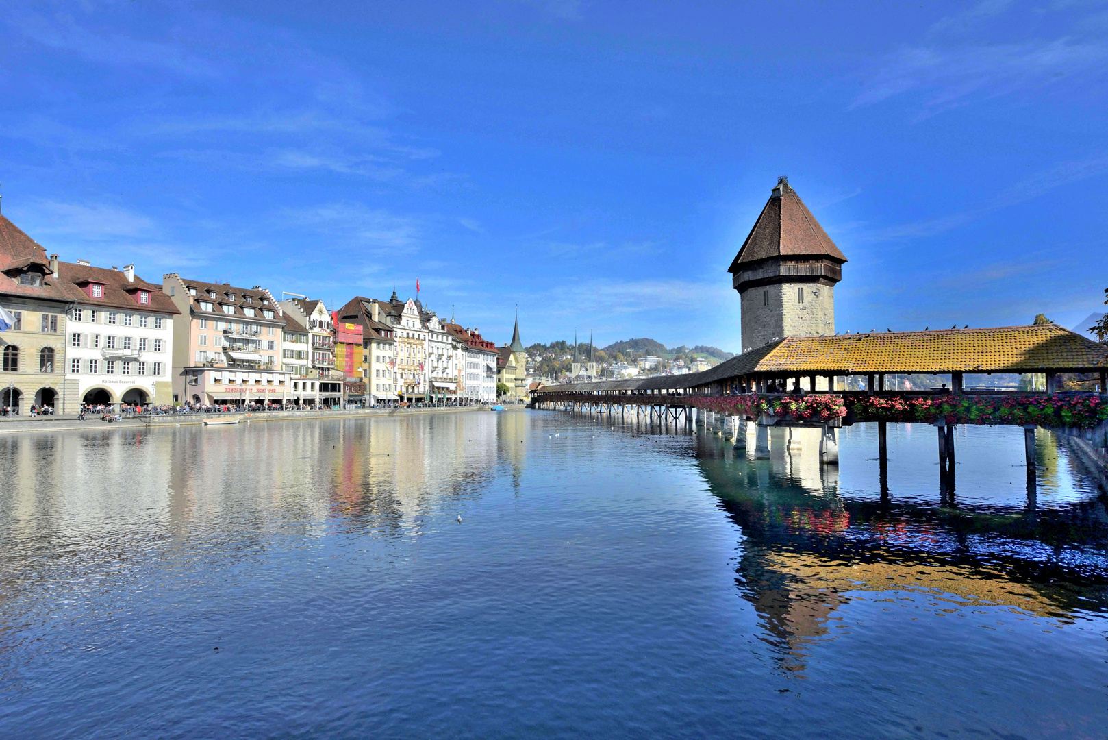 Lucerne,  en Suisse Centrale...