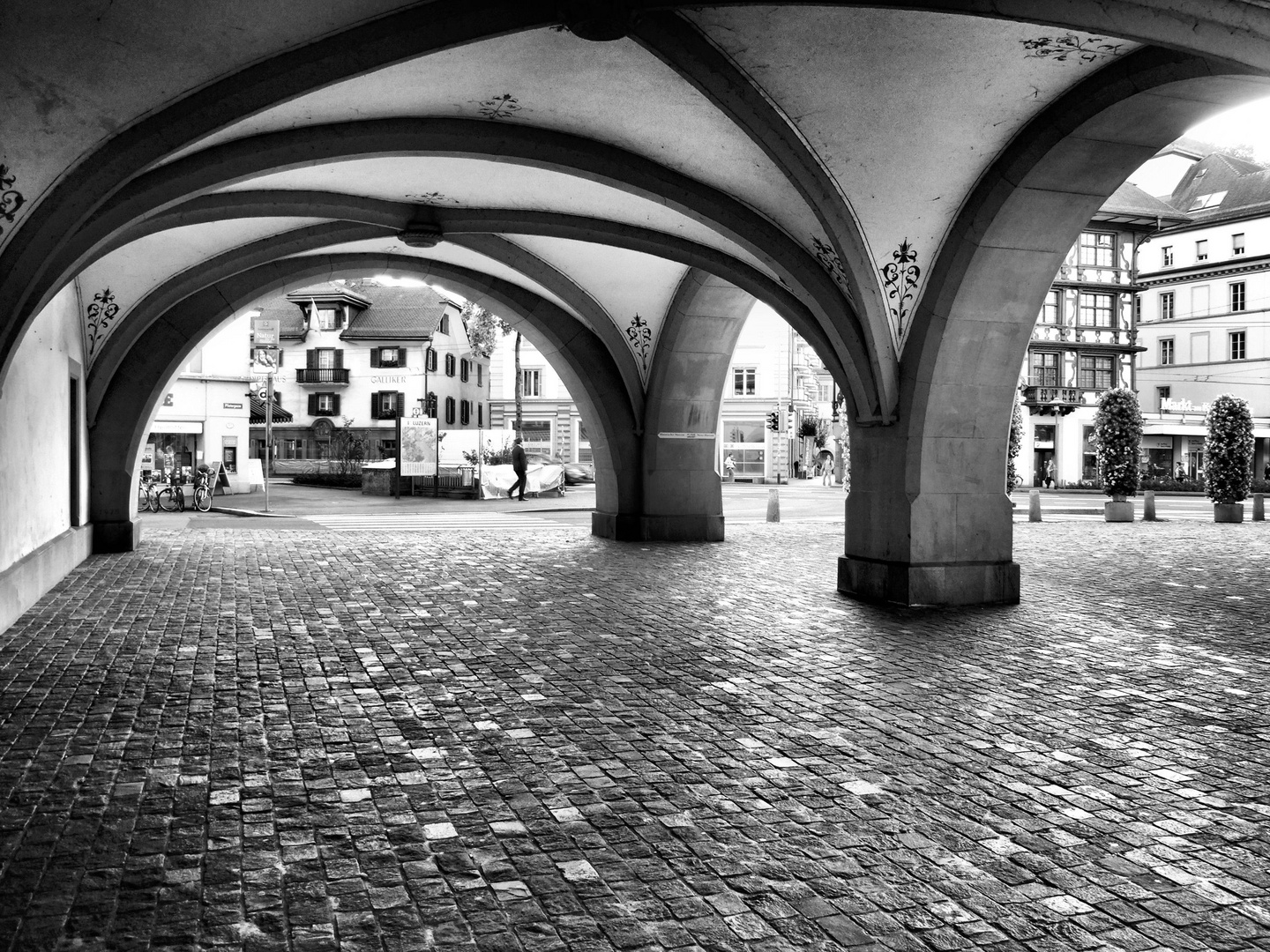 Lucerne, la vieille ville...