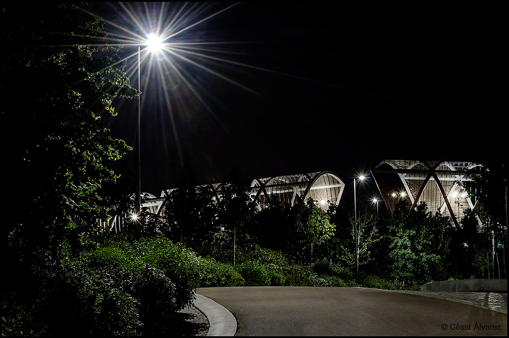 Luces en la noche