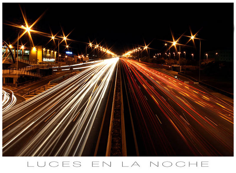 Luces en la noche