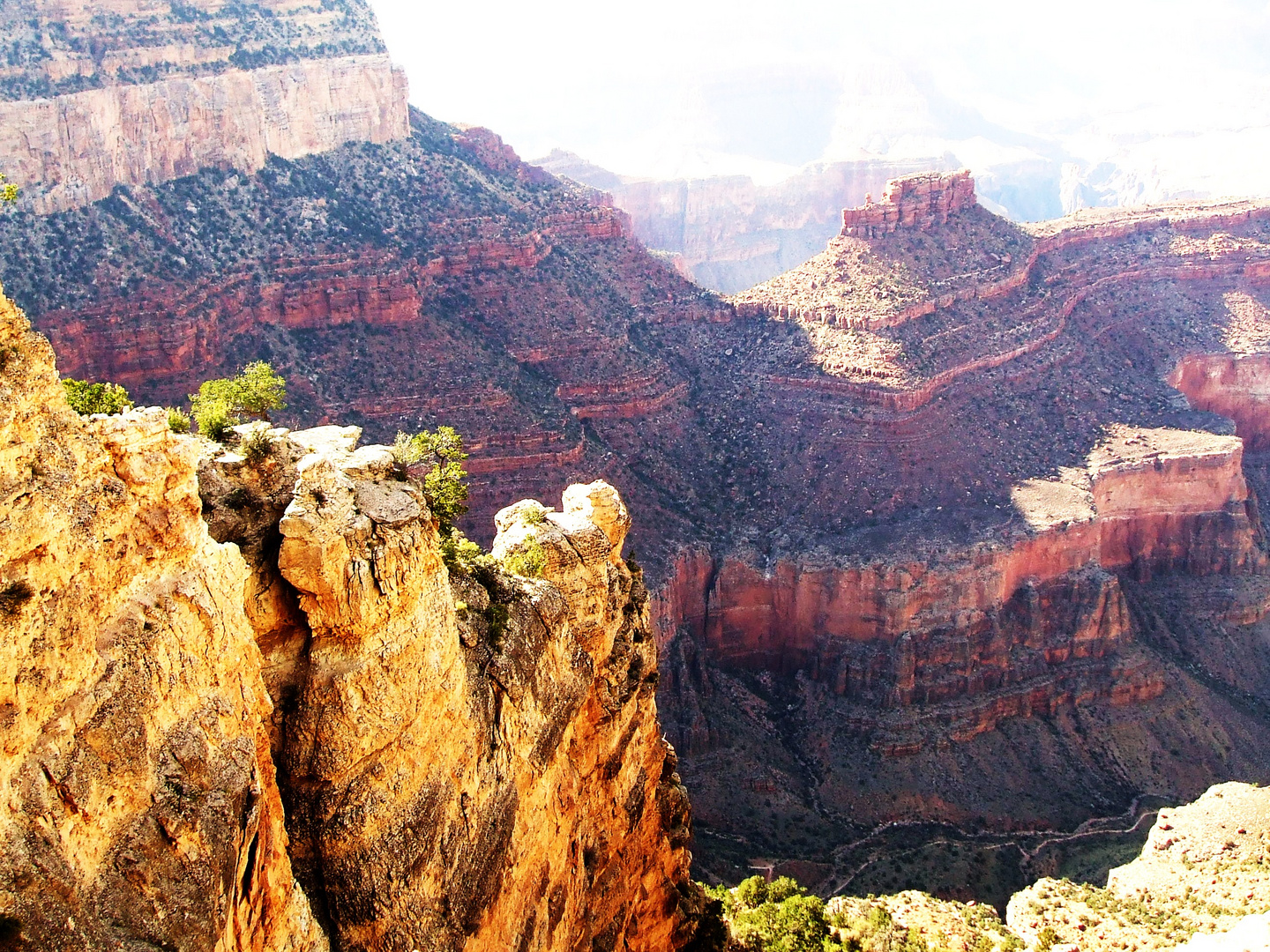 Luces y sombras en el Gran Cañon