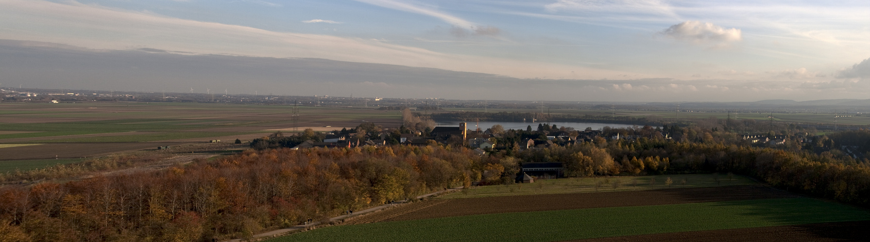 Lucherberg bei Düren - Blick vom Indemann