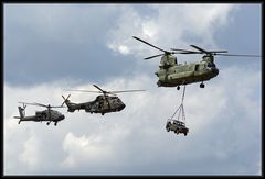 Luchtmachtdagen 09: Chinook, Cougar und Apache