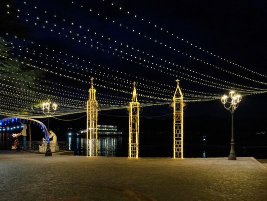 Luci di Natale a Laveno