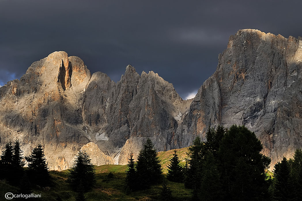 Luci e ombre sulle Dolomiti