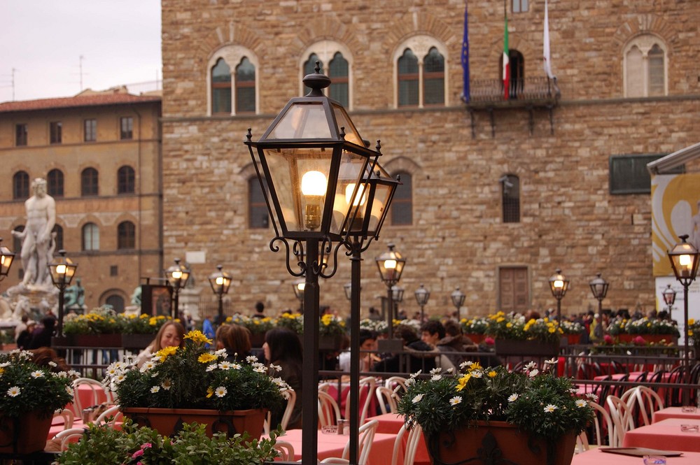 Luci in Piazza Signoria