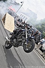 "Lucky" Stuntshow auf der Motoregio